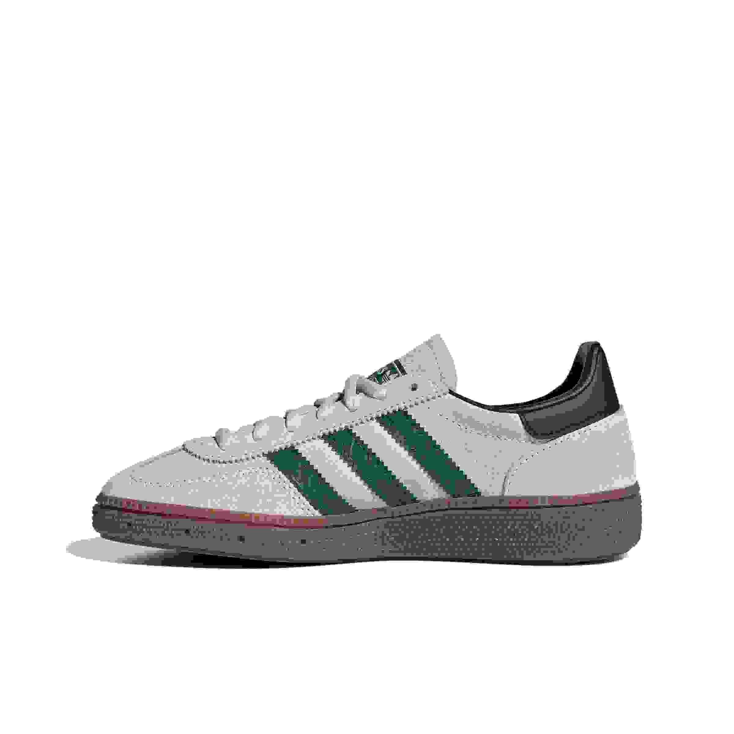 adidas Originals Handball Spezial Grade School Boys' "Off White/Collegiate Green/Gum 5" Shoe